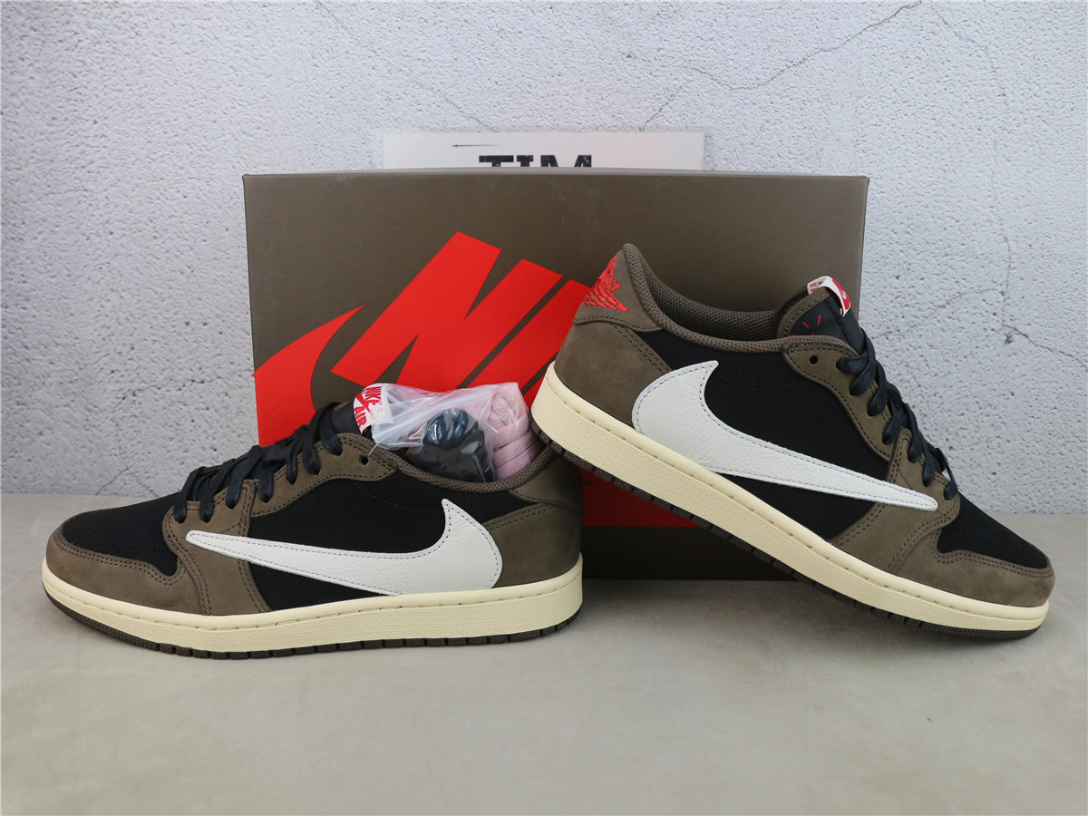 LJR Batch Travis Scott x Air Jordan 1 Low Mocha CQ4277 001